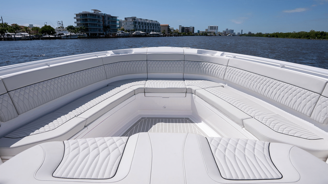 Upholstery Boat Seats Made for Beautiful Days Afloat